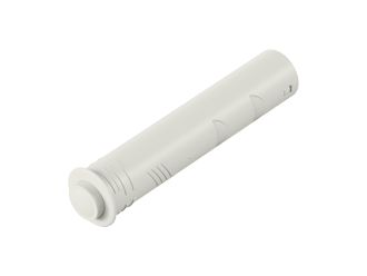 Hettich Short White Plastic Head Push Catch, Drill