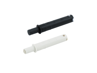 14mm Plastic Head Push Catch - End Drill