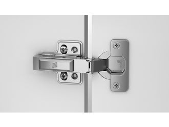 Hettich Veosys 105&deg; Screw On Stainless Steel Hinge - (Standard Cabinet Outdoor Use)