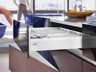 Hettich ArciTech Drawer Set White - No Runner