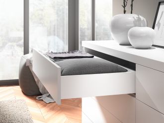 AvanTech YOU Push to Open Silent Drawer Set White