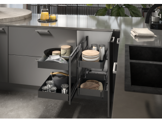 Hettich Orta Corner Frame Set LH/RH