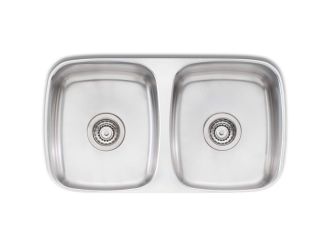 Oliveri EE63U Endeavour Double Bowl Undermount Sink