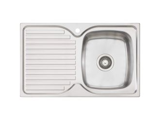 Oliveri Endeavour Single Bowl Sink With Drainer