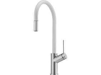 Oliveri VT0398C-ST-WH White Vilo Pull Out Mixer