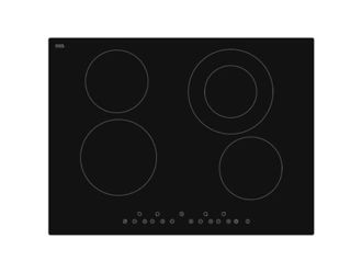 Domain 70cm Ceramic Glass Electric Cooktop with Touch Controls 
