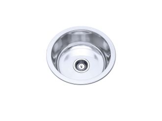 Zeus Cronos Round Bowl Sink 430X170mm Stainless Steel