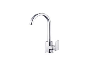 Zeus Hermes Gooseneck Sink Mixer