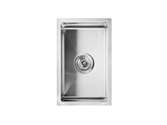 Zeus Helios Under/Overmount Single Bowl Sink W240mm