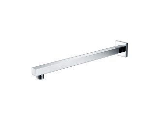 Zeus Artemis Square Shower Arm 400mm