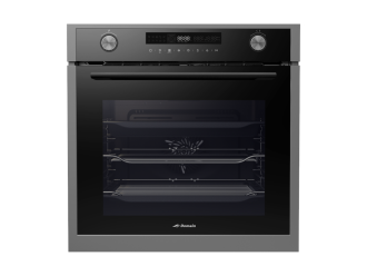 Domain 60cm Pyrolytic 14F Electric Oven with Air Fryer 72Lt