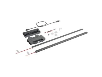 Hettich AvanTech YOU Illumination design profile, anthracite