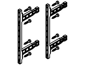 Magic Pro Drawer Front Fixing Brackets - Expanding Dowel