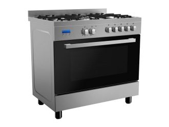Domain 90cm 9 Function Stainless Steel Freestanding Oven