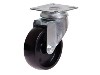 Castor Wheels 98mm high. 75mm diameter