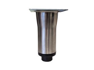 Shop fit Leg 150mm Stainless Steel - Heavy Duty