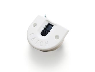 Corna Sliding Door Upper Catch White