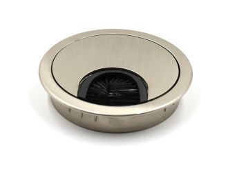 Cable Entry Cap 60mm - Brushed Stain Nickel