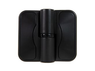 Gravity Hinge Concealed Screw Fix Designer Black Hold Open