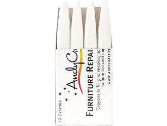 Andy Craft Repair Crayon White (B/12)