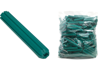 7.0 x 50mm Green Wall Plug (Box/500)