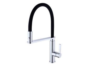 Goose Black Silicone Hose Pull Out Tap