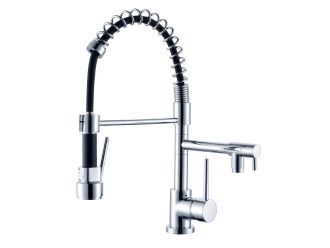 Dual Action Spring Pull Out Goose Pin Handle