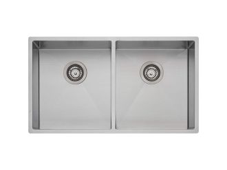 Oliveri SB63SS Spectra Double Bowl Stainless Sink