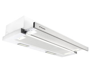 Domain 90cm Slimline 40mm Facia Slide Out Rangehood