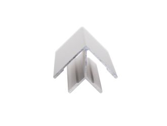Toilet Partition Corner Channel Aluminium 18mm