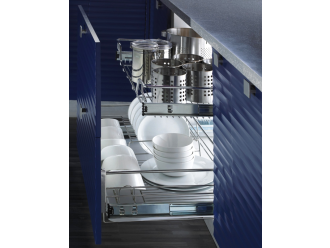 Non-Soft Closing Pull out Basket (D=425)