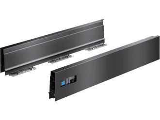 Hettich InnoTech Atira Drawer Anthracite Side Profile 70 x 420mm