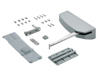 Hettich WingLine L Push to Move Soft Close Right Hand without Bottom Guide Medium 12kg Set