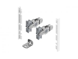 Hettich AvanTech YOU Connector for Internal Front Panel White