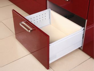 B01 Pot Drawer with Double Wall Box Sides - 199mm Height