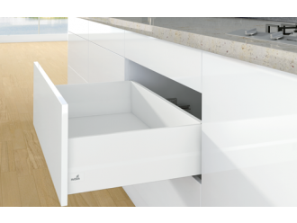 Hettich ArciTech Pot-and-Pan Drawer Set with TopSide White - No Runner