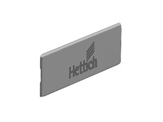 Hettich Innotech Atira Cover Cap - Silver with Hettich logo