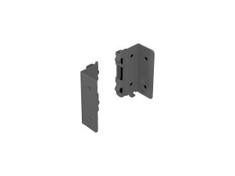 Hettich AvanTech YOU Connector for Rear Panel Profile Anthracite LH