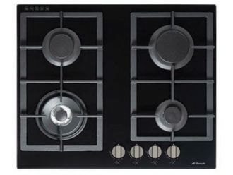 Domain 61cm Premium Gas on Glass Cooktop with Flame Device and Wok Burner