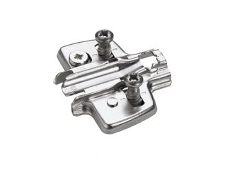 Hettich Sensys Cross Mounting Plate with Height Adjustment
