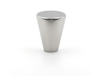Flat Cone Knob Stainless Steel
