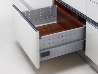 B01 Pot Drawer with Single Wall Box Sides - 199mm Height
