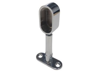 30x16 Oval Rail - End Pillar - Adjustable
