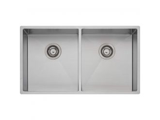 Oliveri SB63SS Spectra Double Bowl Stainless Sink