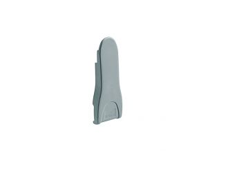 Hettich WingLine L Cover cap for running component for door wings weighing up to 25 kg grey